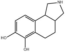 1H-Benz[e]isoindole-6,7-diol, 2,3,3a,4,5,9b-hexahydro- (9CI) Struktur