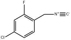 4-CHLORO-2-FLUOROBENZYLISOCYANIDE Struktur