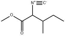 2-ISOCYANO-3-METHYLPENTANOIC ACID METHYL ESTER Struktur