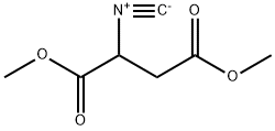 2-ISOCYANOSUCCINIC ACID DIMETHYL ESTER Struktur