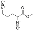 2,5-DIISOCYANOVALERIC ACID METHYL ESTER Struktur