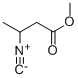 D,L-3-ISOCYANO-N-BUTYRIC ACID METHYL ESTER Struktur