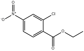 ethyl 2-chloro-4-nitrobenzoate Struktur