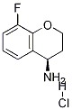 (R)-8-fluorochroman-4-amine hydrochloride Struktur