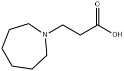 3-AZEPAN-1-YL-PROPIONIC ACID Struktur