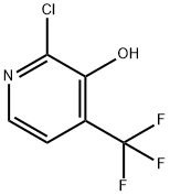 2-Chloro-3-hydroxy-4-(trifluoromethyl)pyridine Struktur