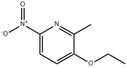 3-Ethoxy-2-methyl-6-nitropyridine Struktur