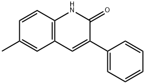 6-METHYL-3-PHENYL-2-QUINOLINOL Struktur