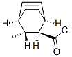 Bicyclo[2.2.2]oct-5-ene-2-carbonyl chloride, 3-methyl-, (1alpha,2alpha,3beta,4alpha)- (9CI) Struktur