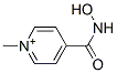 Pyridinium,  4-[(hydroxyamino)carbonyl]-1-methyl- Struktur