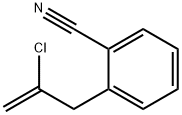 2-Chloro-3-(2-cyanophenyl)prop-1-ene Struktur