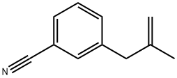 3-(3-CYANOPHENYL)-2-METHYL-1-PROPENE Struktur