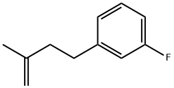 Benzene, 1-fluoro-3-(3-methyl-3-butenyl)- (9CI) Struktur