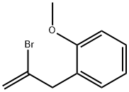 2-BROMO-3-(2-METHOXYPHENYL)-1-PROPENE Struktur