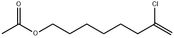 8-ACETOXY-2-CHLORO-1-OCTENE Struktur