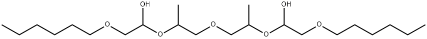 11,15-dimethyl-7,10,13,16,19-pentaoxapentacosane-9,17-diol Struktur