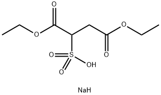 sodium 1,4-diethyl sulphonatosuccinate Struktur