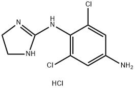 P-AMINOCLONIDINE Struktur