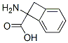 Bicyclo[4.2.0]octa-1,3,5-triene-7-carboxylic acid, 7-amino- (9CI) Struktur