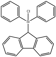 9-(CHLORODIPHENYLSILYL)-9H-FLUORENE Struktur