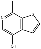 Thieno[2,3-c]pyridin-4-ol, 7-methyl- (9CI) Struktur