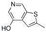 Thieno[2,3-c]pyridin-4-ol, 2-methyl- (9CI) Struktur