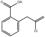 2-(2-CHLORO-ALLYL)-BENZOIC ACID Struktur