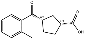 CIS-3-(2-METHYLBENZOYL)CYCLOPENTANE-1-CARBOXYLIC ACID price.