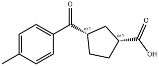 CIS-3-(4-METHYLBENZOYL)CYCLOPENTANE-1-CARBOXYLIC ACID price.