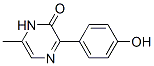 2(1H)-Pyrazinone, 3-(4-hydroxyphenyl)-6-methyl- Struktur