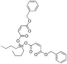 benzyl (Z,Z)-8,8-dibutyl-3,6,10-trioxo-1-phenyl-2,7,9-trioxa-8-stannatrideca-4,11-dien-13-oate  Struktur