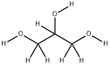 GLYCEROL-D8 Struktur