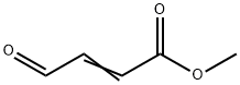 methyl 4-oxo-2-butenoate Struktur