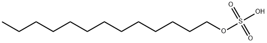 Sulfuric acid hydrogen tridecyl ester Struktur