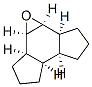 (7R,8S)-cis-anti-cis-7,8-Epoxytricyclo[7.3.0.0(2,6)]dodecane Struktur