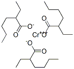 2-ethylhexanoic acid, chromium salt Struktur