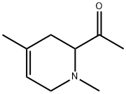 Ethanone, 1-(1,2,3,6-tetrahydro-1,4-dimethyl-2-pyridinyl)- (9CI) Struktur