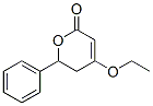 2H-Pyran-2-one,4-ethoxy-5,6-dihydro-6-phenyl-,(+)-(9CI) Struktur