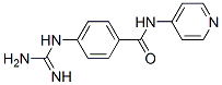 Benzamide, 4-[(aminoiminomethyl)amino]-N-4-pyridinyl- (9CI) Struktur