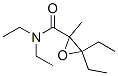 Oxiranecarboxamide, N,N,3,3-tetraethyl-2-methyl- (9CI) Struktur