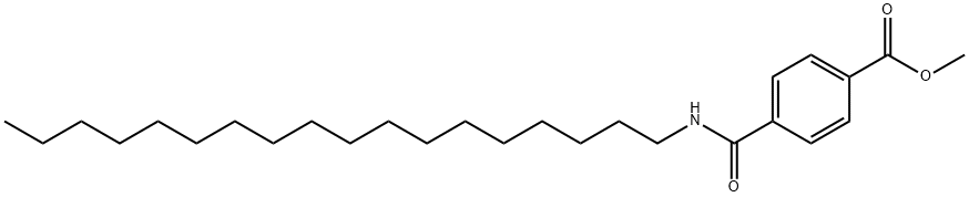 METHYL, N-OCTADECYL TEREPHATHALAMATE Struktur