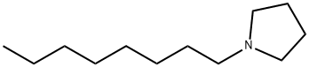 N-OCTYL PYRROLIDINE Struktur