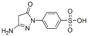 3-Amino-1-(4-sulfophenyl)-2-pyrazolin-5-one Struktur