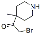 Ethanone, 2-bromo-1-(4-methyl-4-piperidinyl)- (9CI) Struktur