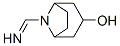 8-Azabicyclo[3.2.1]octan-3-ol, 8-(iminomethyl)-, endo- (9CI) Struktur