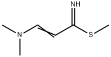 2-Propenimidothioicacid,3-(dimethylamino)-,methylester(9CI) Struktur