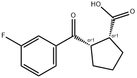 CIS-2-(3-FLUOROBENZOYL)CYCLOPENTANE-1-CARBOXYLIC ACID price.