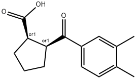 CIS-2-(3,4-DIMETHYLBENZOYL)CYCLOPENTANE-1-CARBOXYLIC ACID price.