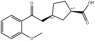 CIS-3-[2-(2-METHOXYPHENYL)-2-OXOETHYL]CYCLOPENTANE-1-CARBOXYLIC ACID price.