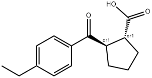 TRANS-2-(4-エチルベンゾイル)シクロペンタン-1-カルボン酸 price.